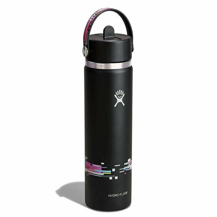 glitch-collection-24-oz-bottle-with-flex-straw-cap-j6 le26-w24-1007-24-oz-wide-flex-straw-cap-glitch-black-angled.jpg